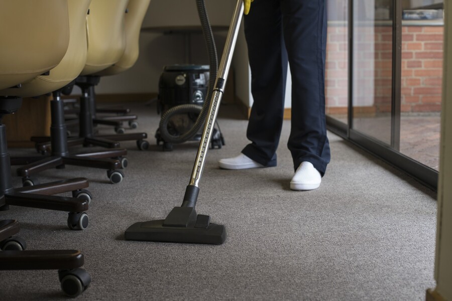 Commercial carpet cleaning by Black Belt Floor Care